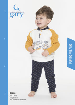 PIGIAMA NEONATO Q10058 Tellini S.r.l. Ingrosso Abbigliamento